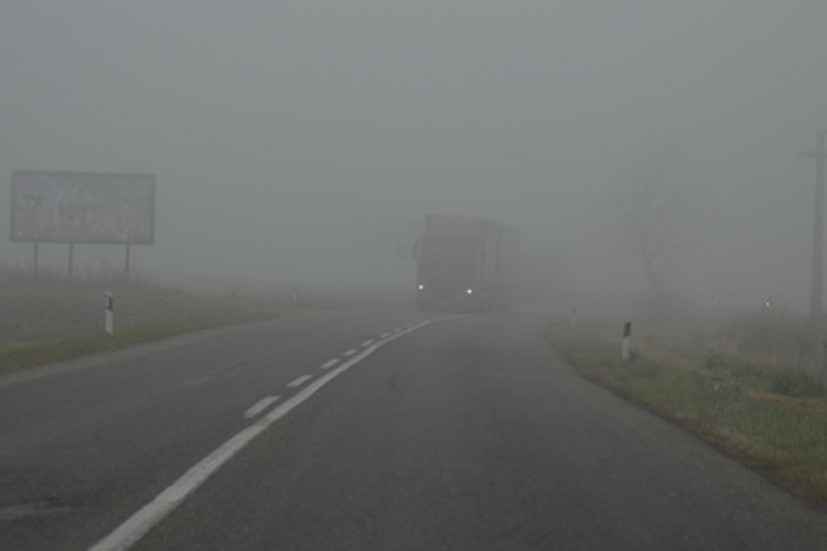 Magla smanjuje vidljivost na području Prijedora i Mrkonjić Grada