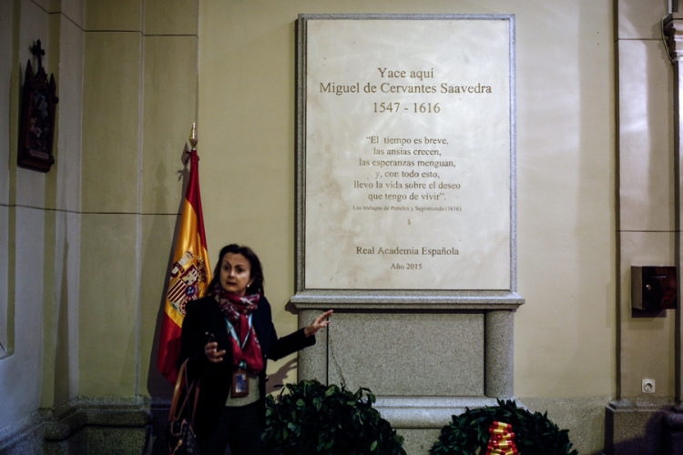 Servantesova grobnica u Madridu otvorena za javnost