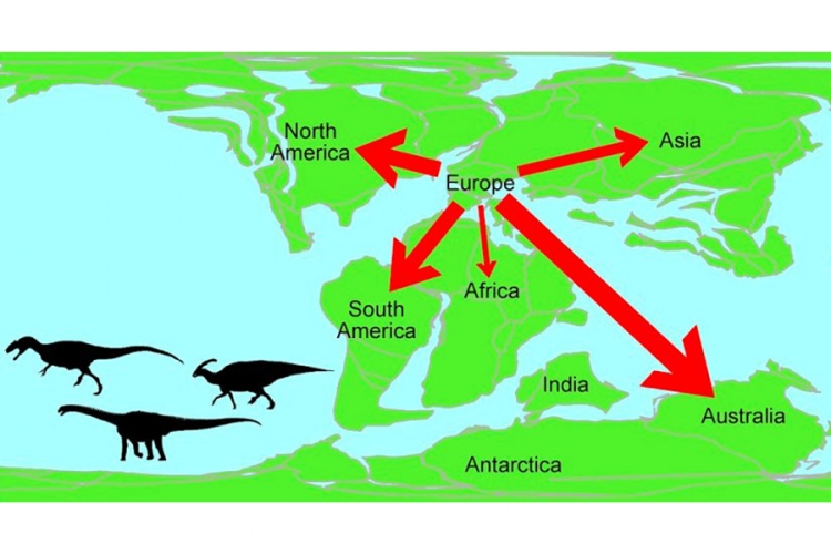 Dinosaurusi mezozoika masovno bježali iz Evrope