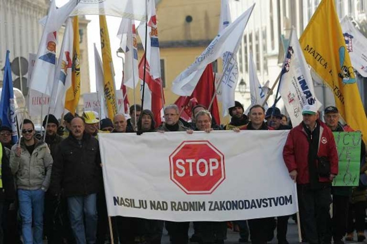 Dvije protestne šetnje u Zagrebu
