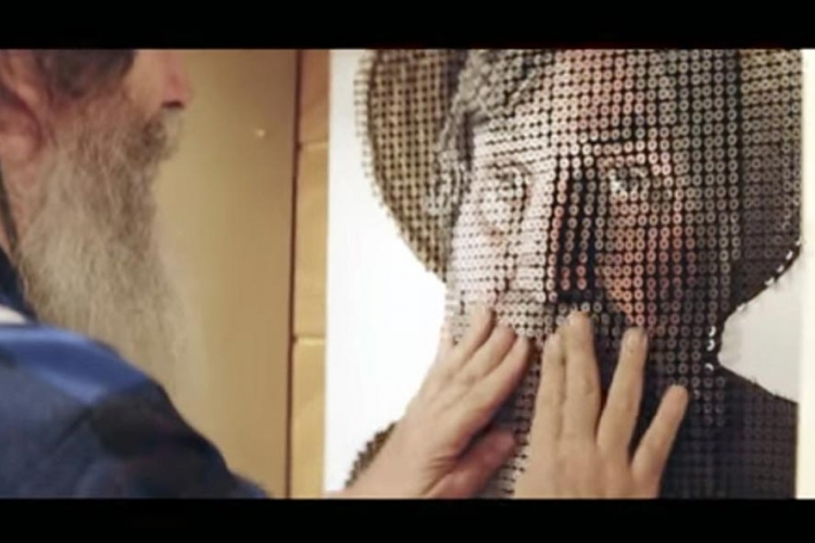 3D portret koji slijepi umjetnik može "vidjeti" rukama (VIDEO)