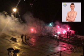Banjaluka: Prijatelji vatrometom ispratili Čeprkala na Olimpijadu u Rio
