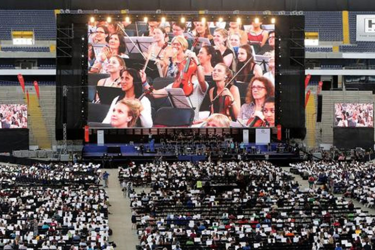 Frankfurt: Oboren Ginisov rekord za najbrojniji muzički orkestar