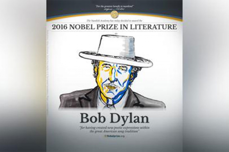 Bob Dilan nije potvrdio prihvatanje nagrade