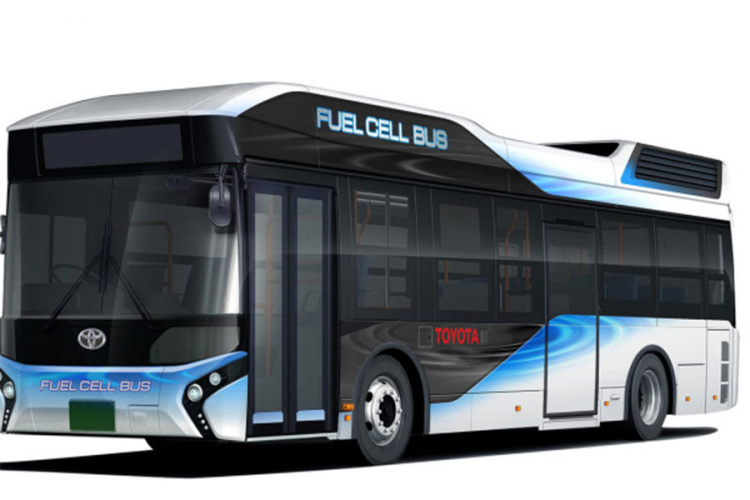 Toyota Fuel Cell Bus: Prava mini elektrana