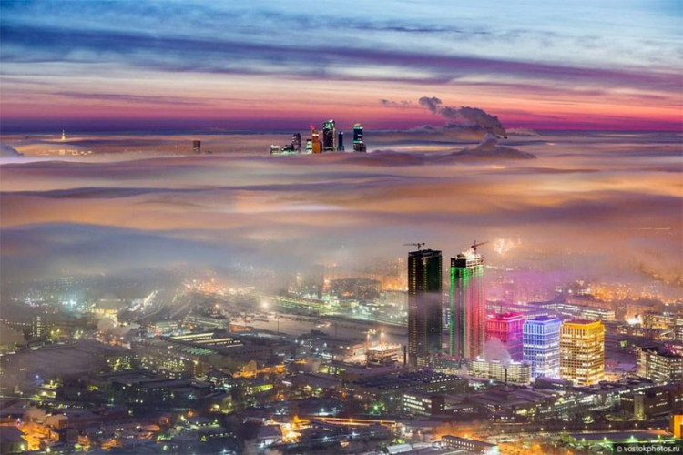 Impresivne fotografije Moskve u oblacima (FOTO)