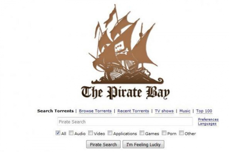 Oboren Pirate Bay