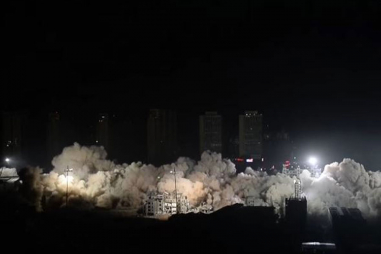 Pogledajte kako je za 10 sekundi "nestalo" 19 zgrada (VIDEO)