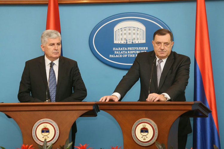 Dodik i Čović nisu za reviziju tužbe BiH protiv Srbije