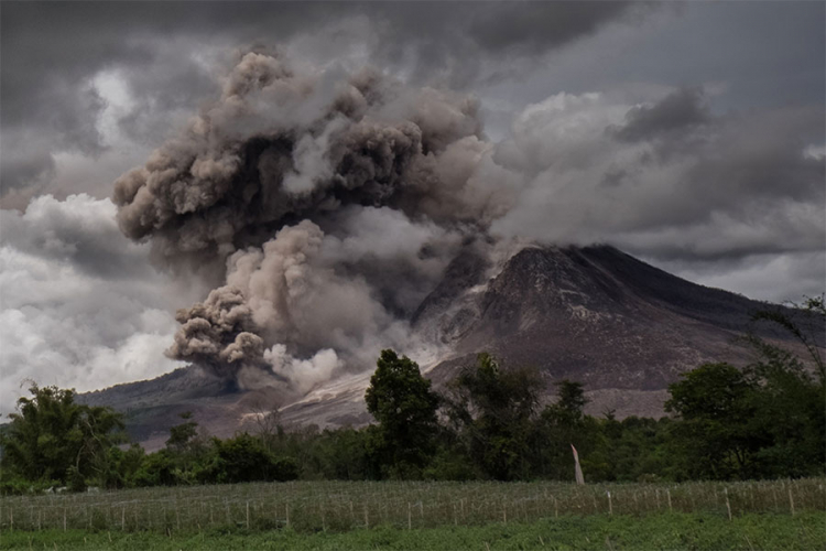 Nova erupcija vulkana na Sumatri
