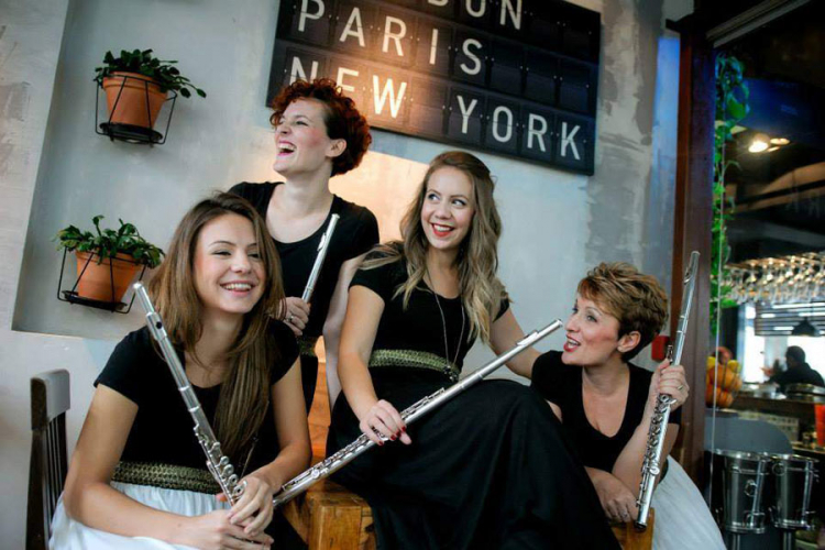 Kvartet flauta "Flutete" iz Banjaluke koncertnu sezonu počinju u Trebinju