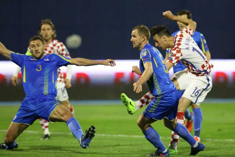 Kalinić pogodio za trijumf Hrvatske protiv Ukrajine 