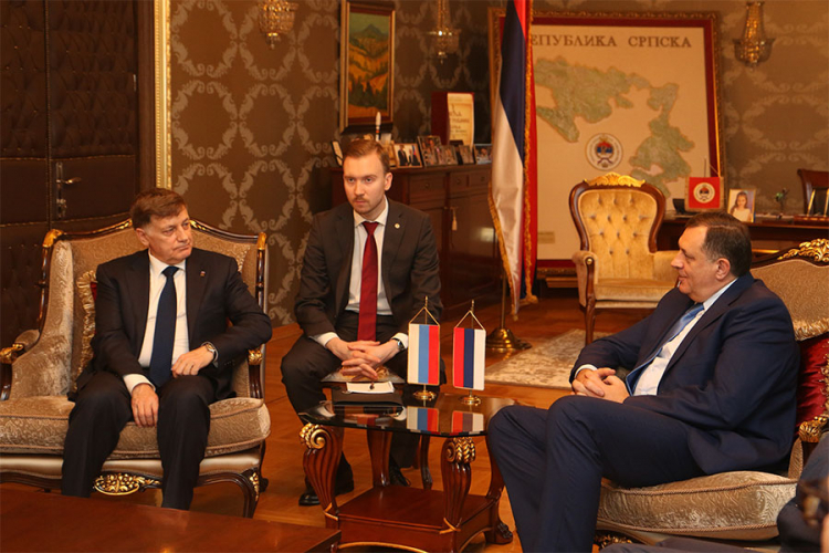 Dodik-Makarov: Ruska podrška Srpskoj i ubuduće