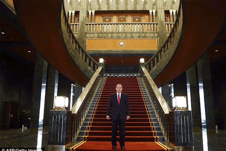 Pogledajte Erdoanovu rezidenciju od 600 miliona evra