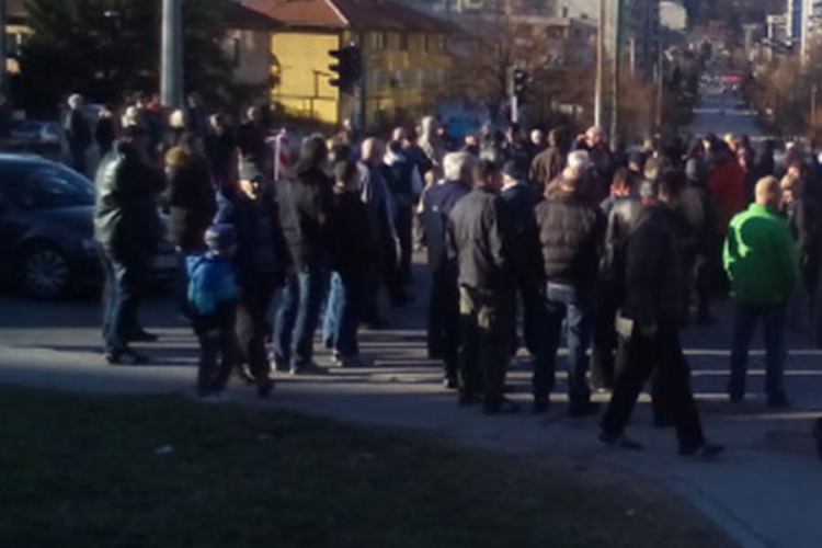 Protesti u Sarajevu, građani blokirali saobraćaj