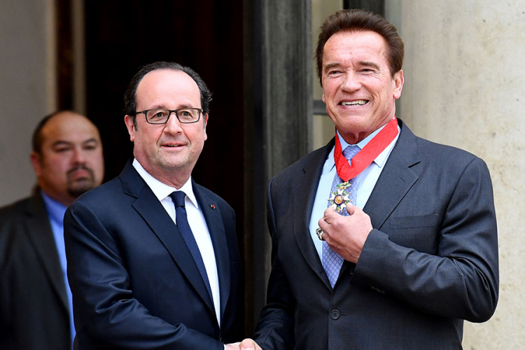 Arnold Švarceneger odlikovan francuskom Medaljom časti