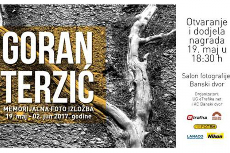 Izložba fotografija 'Goran Terzić' 19. maja u Banskom dvoru