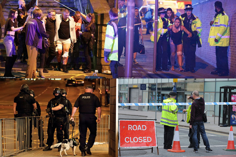 Eksplozija na koncertu Arijane Grande u Mančesteru, 22 mrtvih, napadač poginuo