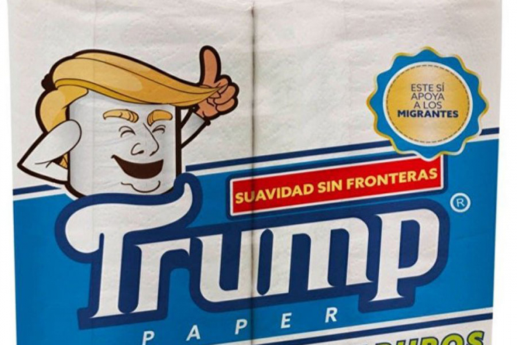 Meksički preduzetnik proizvodi toalet papir 'Tramp'