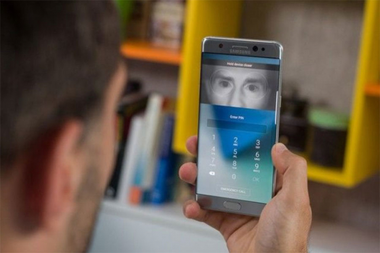 Prevaren čitač šarenice oka na Galaxy S8