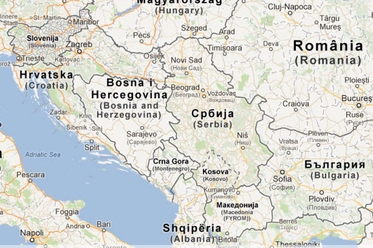 Google prekraja granice Srbije
