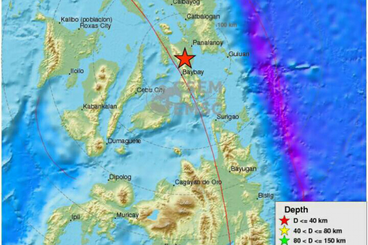 Snažan zemljotres pogodio Filipine