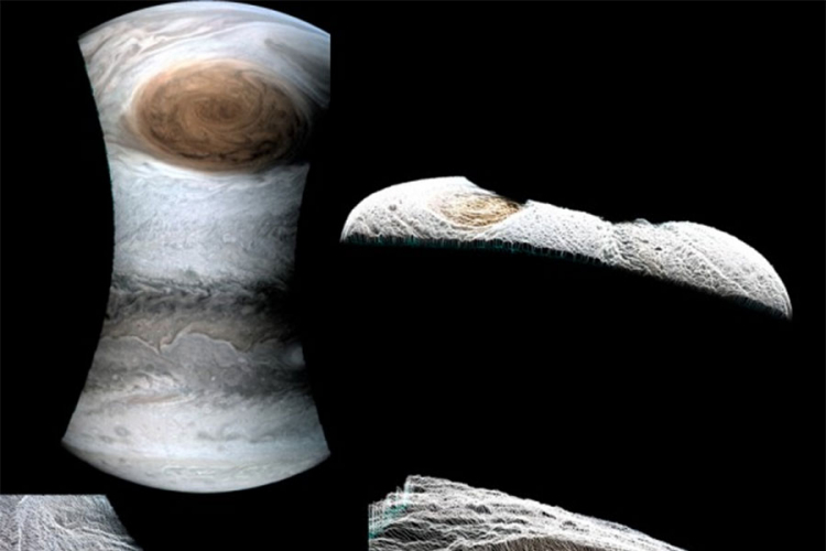 Fantastične fotografije oluje veličine Zemlje na Jupiteru