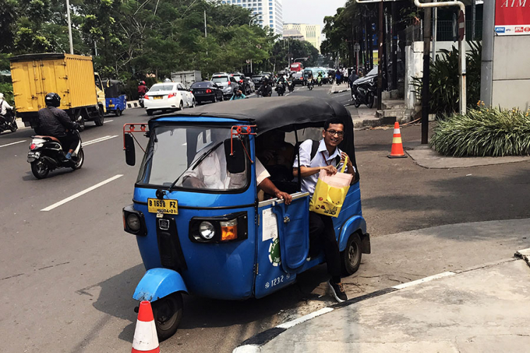 Vozila na tri točka rješenje saobraćajnih gužvi u Džakarti
