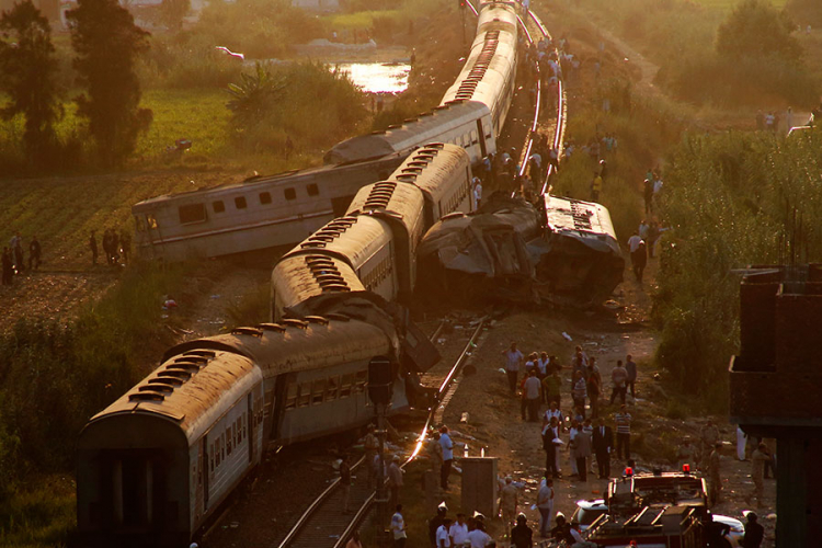 Sudar vozova u Egiptu: 36 mrtvih, više od 100 povrijeđenih