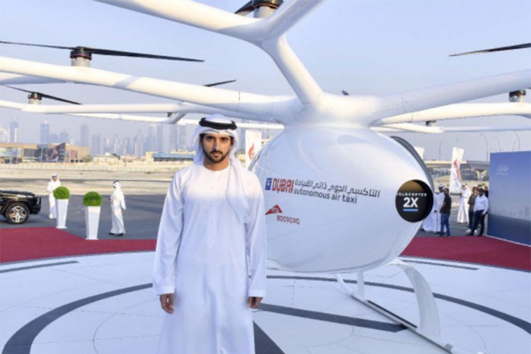 Dubai testirao prvi leteći taksi bez vozača