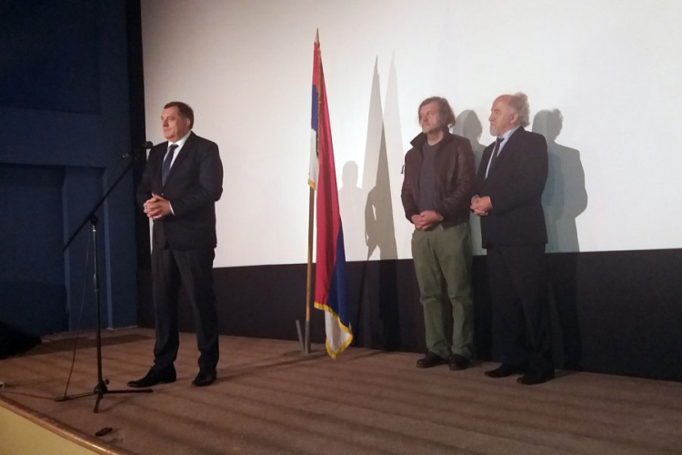 Dodik, Kusturica i Kašić otvorili bioskop "Doli Bel"