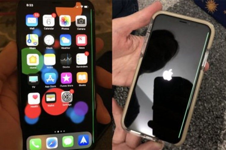 Na nekim iPhone X uređajima se pojavila "zelena linija smrti"