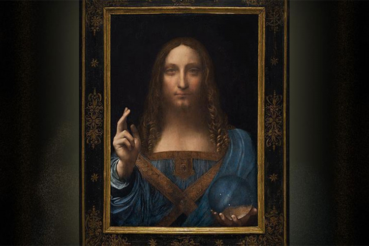 Da Vinčijev portret Isusa Hrista prodat na aukciji za 450,3 miliona dolara