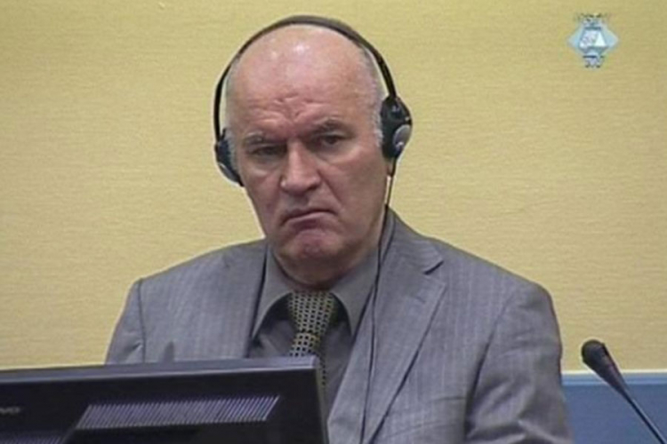 Odbrani Mladića odobren uvid u izdvojeno ljekarsko mišljenje