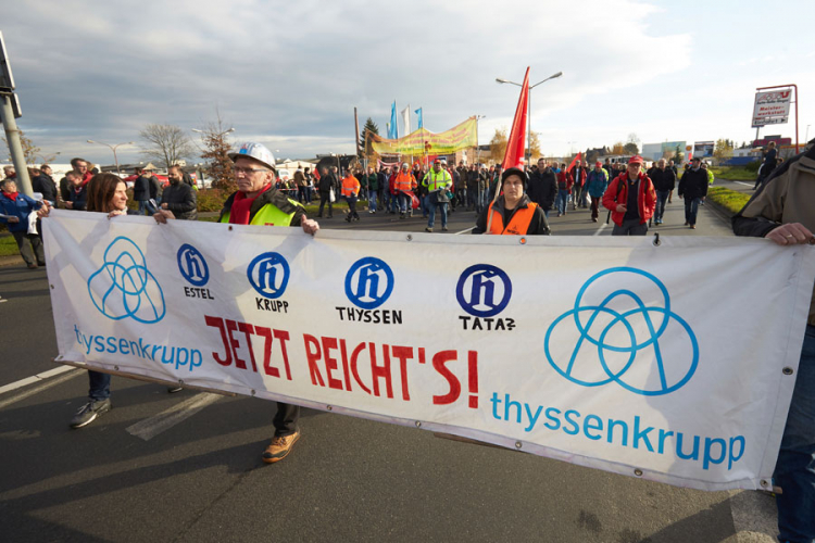 Radnici "Siemensa" i "Thyssenkrupp" protiv otpuštanja