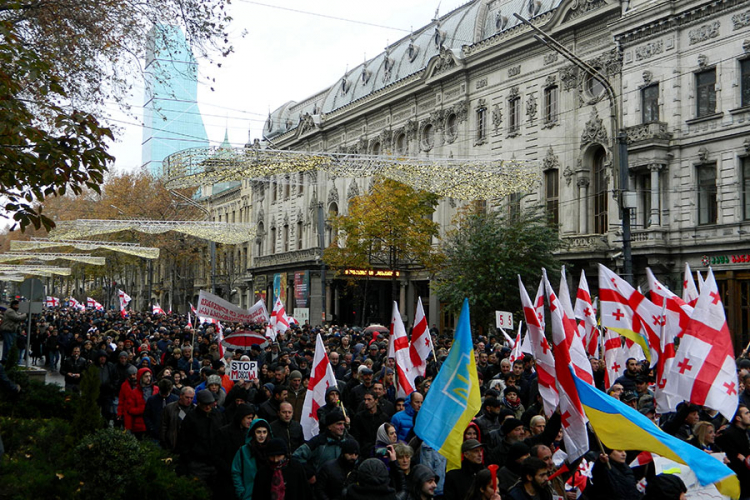 U Gruziji protesti zbog privođenja Sakašvilija u Ukrajini