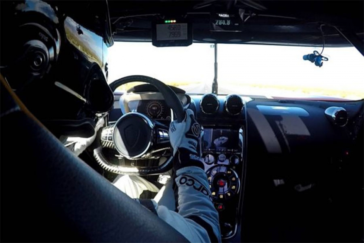 Kako je izgledalo obaranje rekorda iz kabine modela Koenigsegg Agera