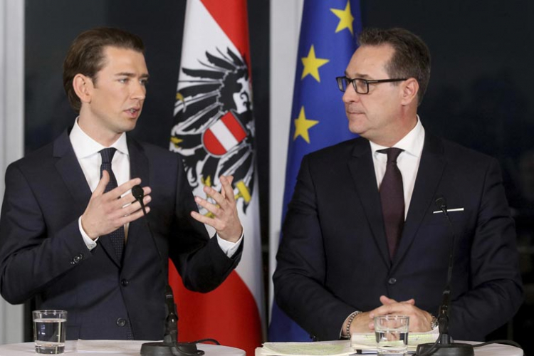 Kurc predstavio rad vlade: Austrija neće napuštati stavove i djelovanje EU