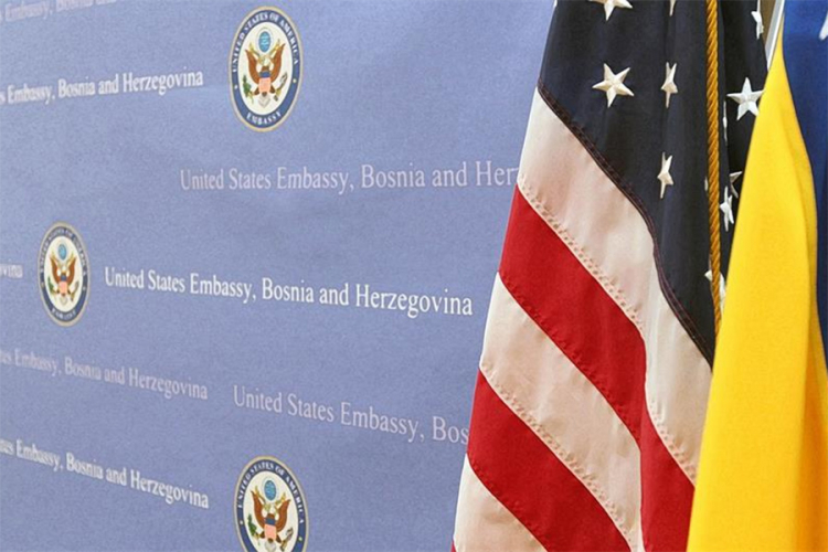 Američka ambasada u BiH: Odbacujemo bilo kakvu podjelu BiH