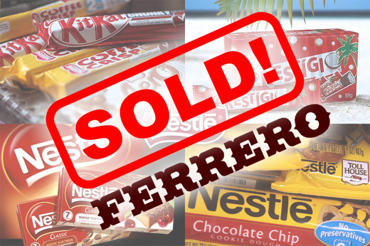 "Ferrero" kupuje dio kompanije "Nestle"