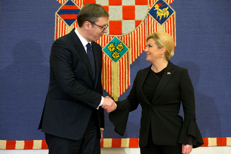 Grabar-Kitarović i Vučić nakon sastanka: Moramo imati mnogo bolje odnose, željeli to svi ili ne