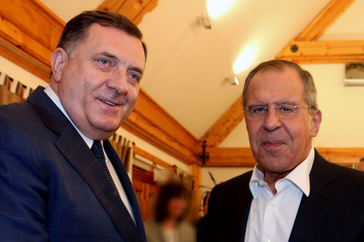 Dodik razgovarao sa Lavrovim u Beogradu