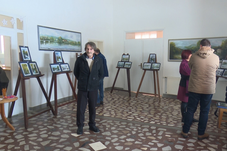 Otvorena izložba Mehemeda Alihodžića u Sanskom Mostu