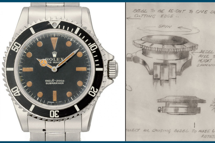 13. James Bond 1973 Rolex 5513 – $450,000