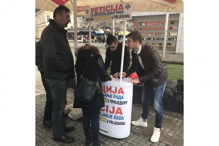 Peticija za dežurnu apoteku u Prijedoru: Noću nemaju gdje kupiti lijek
