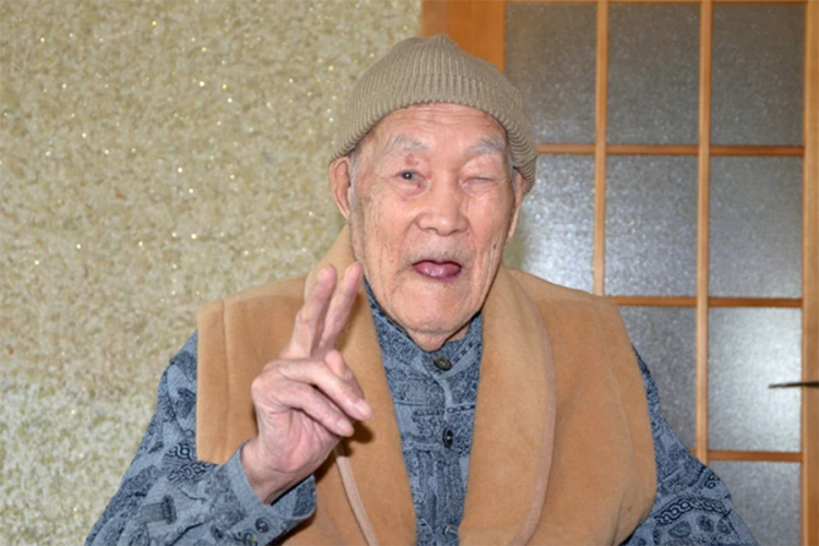 Najstariji čovjek na svijetu Japanac Masazo Nonaka