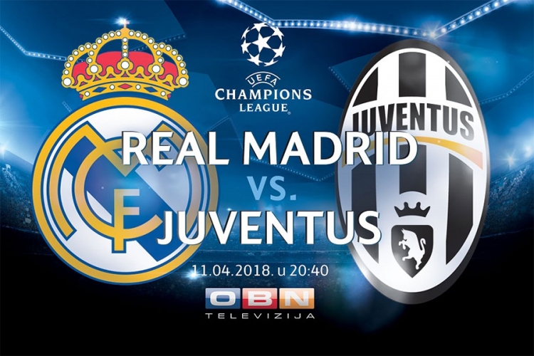Liga šampiona na OBN-u: Juventus traži čudo u Madridu