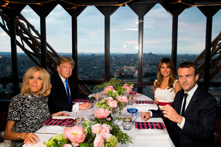 Šta će Melanija Tramp poslužiti francuskom predsjedniku za večeru?