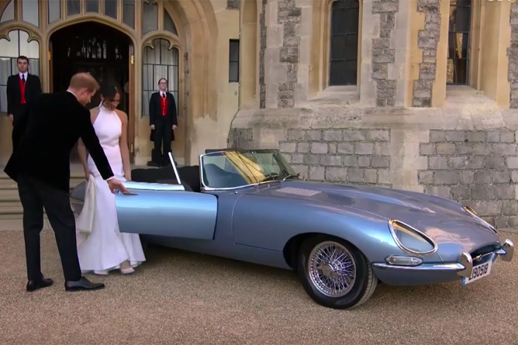 Najbolji dio kraljevskog vjenčanja: Jaguar E-Type Concept Zero