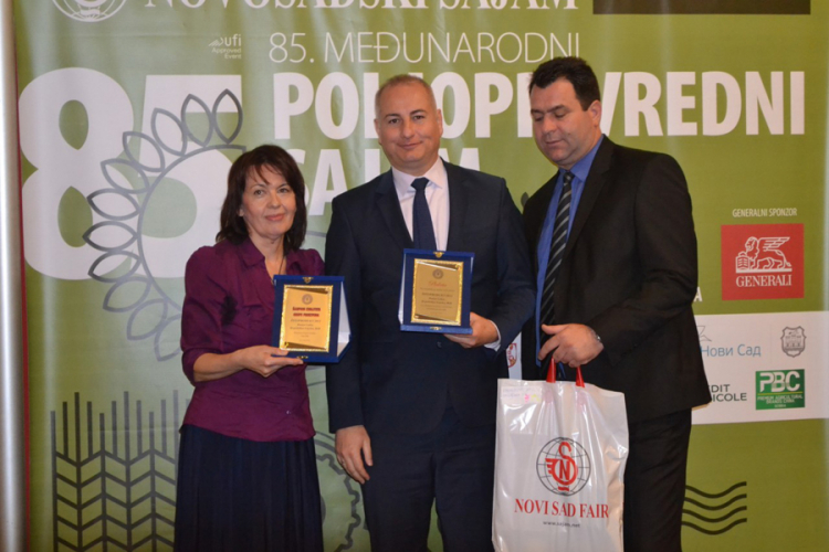 "Žitoproduktu" više prestižnih nagrada na Novosadskom sajmu poljoprivrede